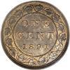 Image 2 : Canada Victoria Cent 1891 Small Date Large