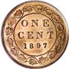 Image 1 : Canada Victoria Cent 1897, KM7, MS65RD