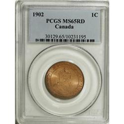 Canada Edward VII Cent 1902, KM8, MS65RD PCGS,