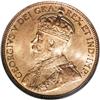Image 1 : Canada George V Cent 1913, KM21, MS65RD NGC,