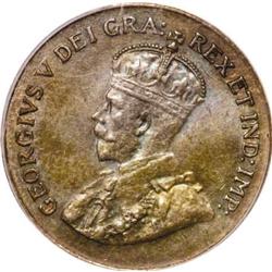 Canada George V Cent 1923, KM28, MS64BN PCGS,