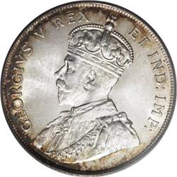 Canada George V 50 Cents 1911, KM19, MS63 PCGS,