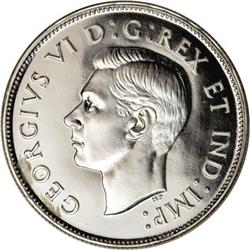 Canada George VI Specimen 50 Cents 1946, KM36,