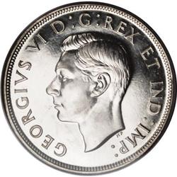 Canada George VI Specimen Dollar 1946, KM37,