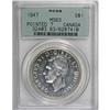 Image 3 : Canada George VI Dollar 1947 Pointed 7, KM37,