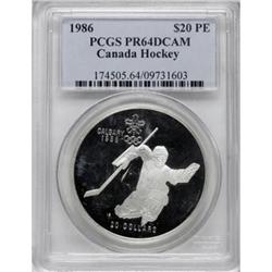 Canada Elizabeth II 20 Dollars 1986 Plain Edge,