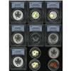 Image 1 : Canada $5 Maple Leaf Assortment, five PCGS