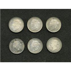 Canada Victoria 25 Cents - Six Dates, KM5, 1872H