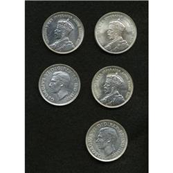 Canada Silver Dollars of George V & VI, KM30