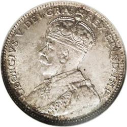 Canada Newfoundland George V 20 Cents 1912,