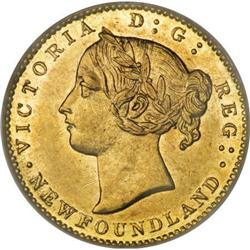 Canada Newfoundland Victoria gold 2 Dollar 1870