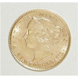 Canada Newfoundland Victoria gold 2 Dollars