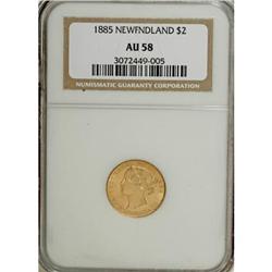 Canada Newfoundland Victoria gold 2 Dollars