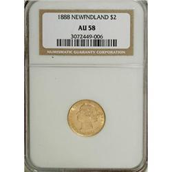 Canada Newfoundland Victoria gold 2 Dollars