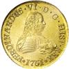 Image 1 : Chile Ferdinand VI gold 8 Escudos 1751J, KM3,