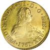 Image 1 : Chile Ferdinand VI gold 8 Escudos 1751J, KM3,