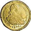 Image 1 : Chile Carlos IV gold Escudo 1800-DA, KM61,
