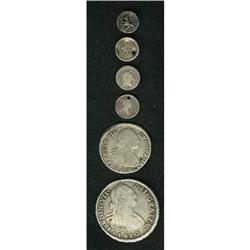 Chile Colonial Santiago Silver Selection, KM43
