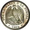 Image 1 : Chile Republic 50 Centavos 1865, KM134, MS65