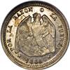 Image 1 : Chile Republic Medio Decimo 1865, KM137.1, MS65