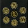 Image 2 : Cook Islands Elizabeth II Gold Proof Set 2006,