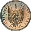 Image 1 : Cuba Republic Copper Pattern 10 Centavos 1870,