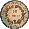 Image 2 : Cuba Republic Copper Pattern 10 Centavos 1870,