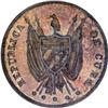 Image 1 : Cuba Republic Copper Pattern 10 Centavos 1870,