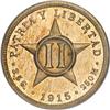 Image 1 : Cuba Republic Proof 2 Centavos 1915, KMA10,