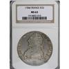 Image 3 : France Louis XVI Ecu 1784-I, KM564.7, MS63 NGC,