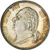 Image 1 : France Louis XVIII Silver Pattern 5 Francs 1815,