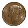Great Britain Victoria copper Penny 1841, Young