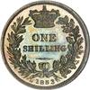 Image 2 : Great Britain Victoria Proof Shilling 1853,