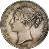 Great Britain Victoria Crown 1847, S-3882, Young