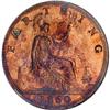 Image 2 : Great Britain Victoria TB/BB Mule Farthing 1860,