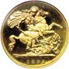 Image 2 : Great Britain Victoria Proof Half Sovereign