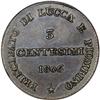 Image 2 : Italy Lucca. Felix & Elisa 3 Centesimi 1806,
