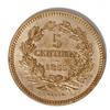 Image 2 : Luxembourg A 3-piece lot of 5 Centimes as