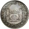 Image 1 : Mexico Felipe V Pillar 4 Reales 1745-MF, KM94,