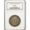 Image 3 : Mexico Felipe V Pillar 4 Reales 1745-MF, KM94,