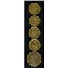 Image 2 : Mexico Republic Hand on Book gold 1/2 & 1 Escudo