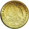 Image 2 : Mexico Republic Hand on Book gold 8 Escudos 1869