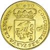Image 2 : Netherlands Holland. Gold 7 Gulden 1750, KM96,