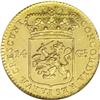Image 2 : Netherlands Overyssel. Gold 14 Gulden 1763,