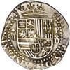 Image 1 : Peru Felipe II cob 2 Reales Assayer D over X,