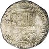 Image 1 : Peru Felipe II cob 8 Reales Diego de la Torre,