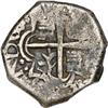Image 2 : Peru Felipe IV cob 1 Real 1659L-MV,