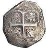 Image 2 : Peru Carlos II Cob 8 Reales 1684L-V, KM24, bold