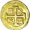 Image 2 : Peru Felipe V gold Cob 8 Escudos 1722L-M,