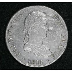 Peru Ferdinand VII 8 Reales 1811-JP, KM117.1,